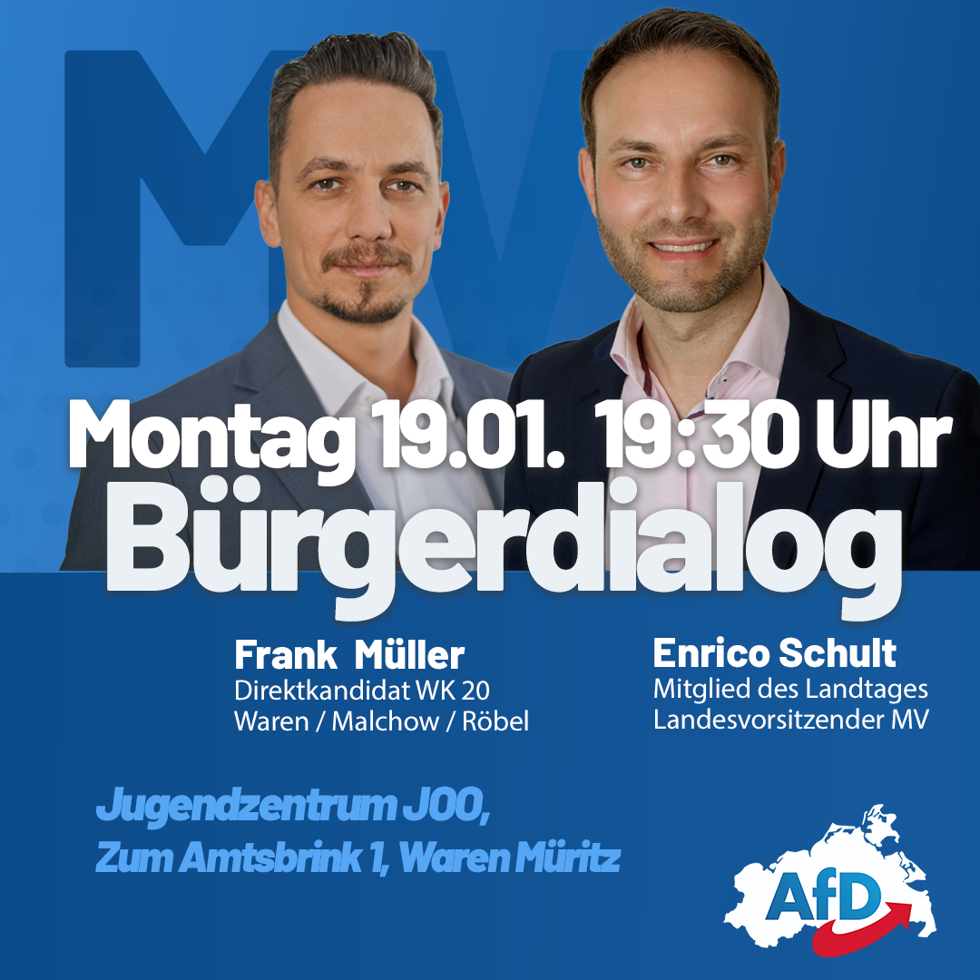 Bürgerdialog Veranstaltung 19 Januar 26